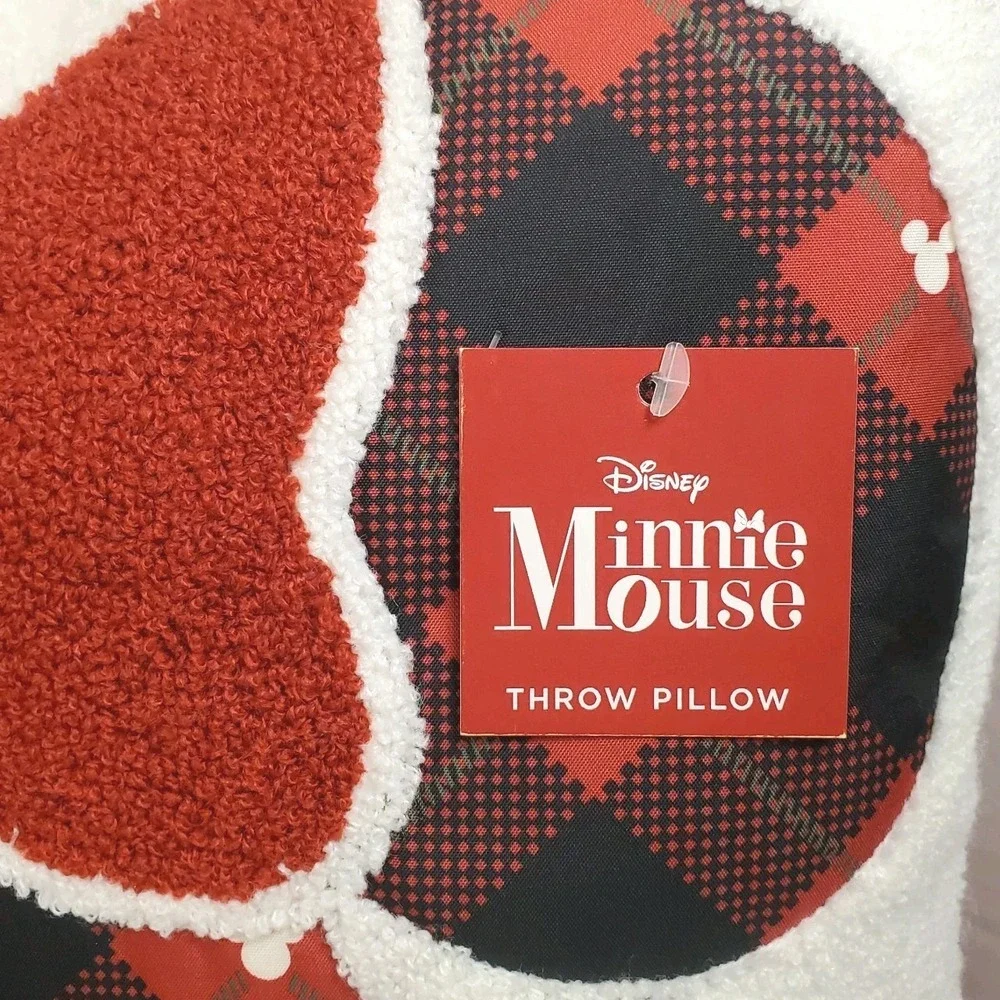 Christmas‎ Throw Pillow Mickey Mouse & Minnie Mouse Disney New with tags (2)